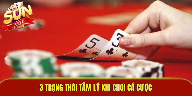 3 trạng thái tâm lý khi chơi cá cược