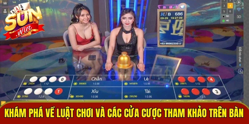 Khám phá về luật chơi và các cửa cược tham khảo trên bàn
