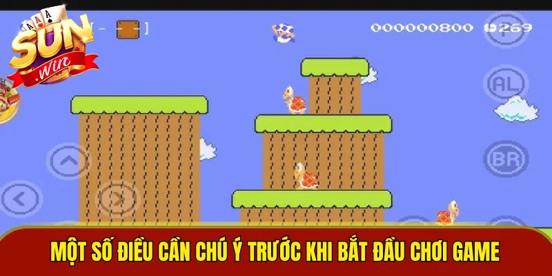 Một số điều cần chú ý trước khi bắt đầu chơi game